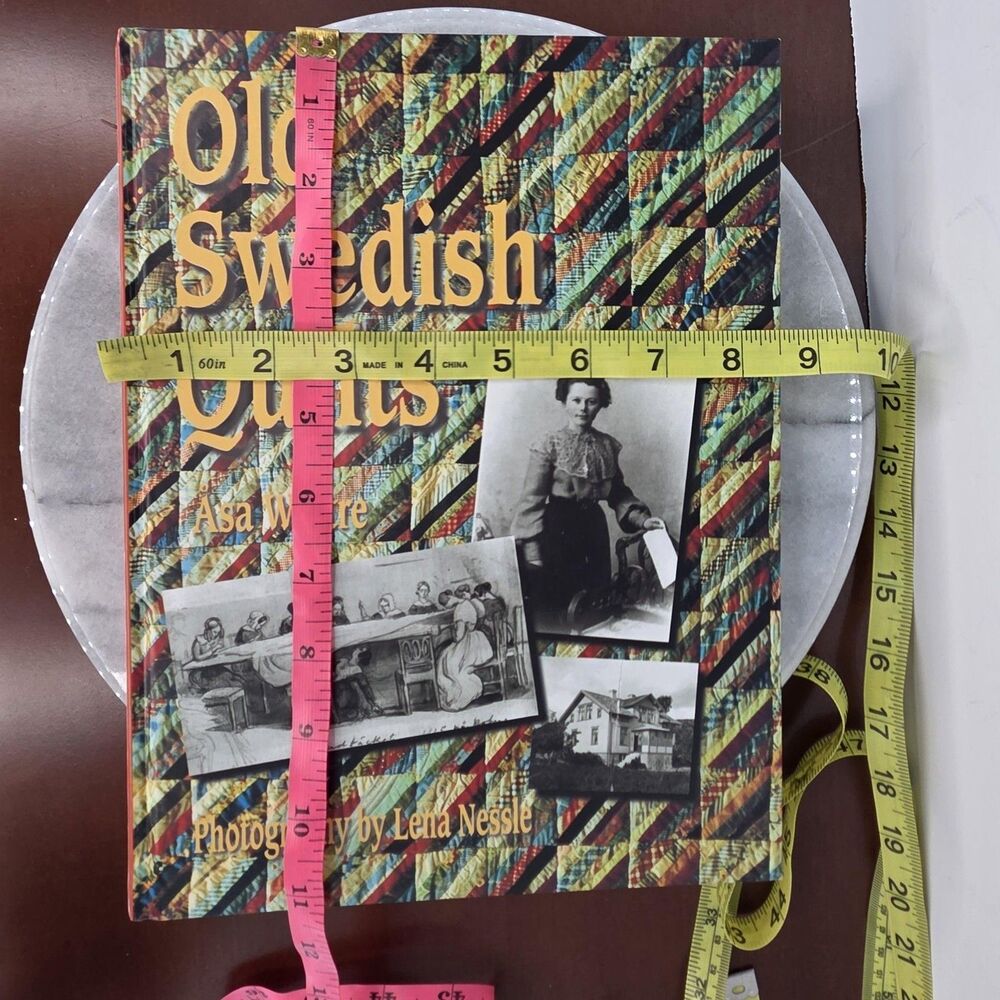 Old Swedish Quilts Asa Wettre Hardcover Interweave Quilting History Photos - Picture 15 of 15